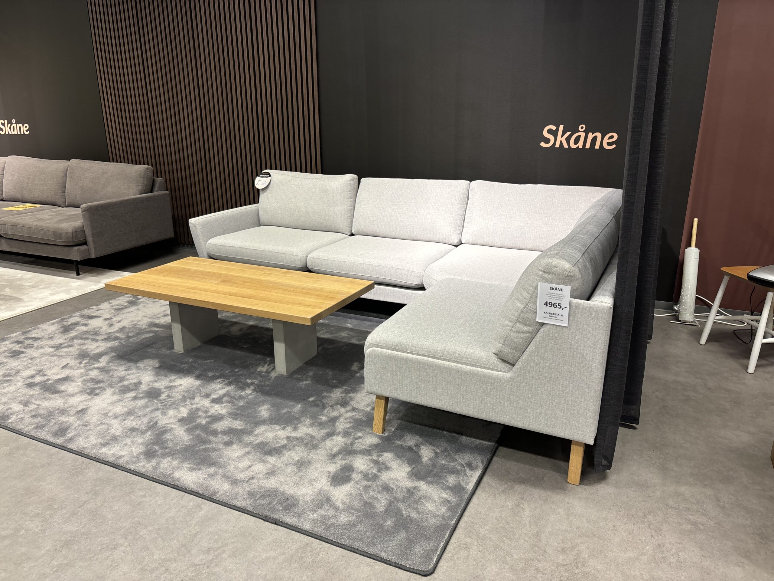 Skåne kulmasohva, myymälämalli